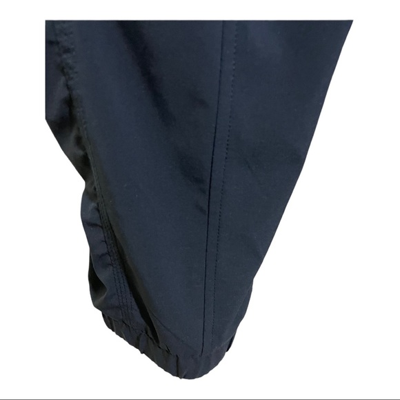 Athleta Womens jogger pants cuff bottom pockets zipper blue size 4. Drawstring - Picture 7 of 10